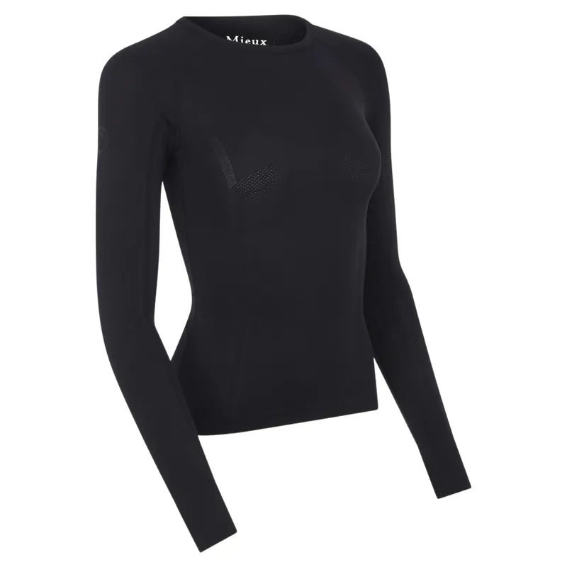 LeMieux Britney Women's Seamless Long Sleeve Top - Black-4