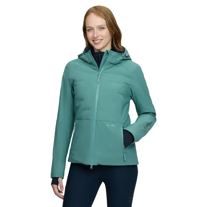 LeMieux Brooke Hybrid 3-in-1 Women's Waterproof Jacket - Aloe-2