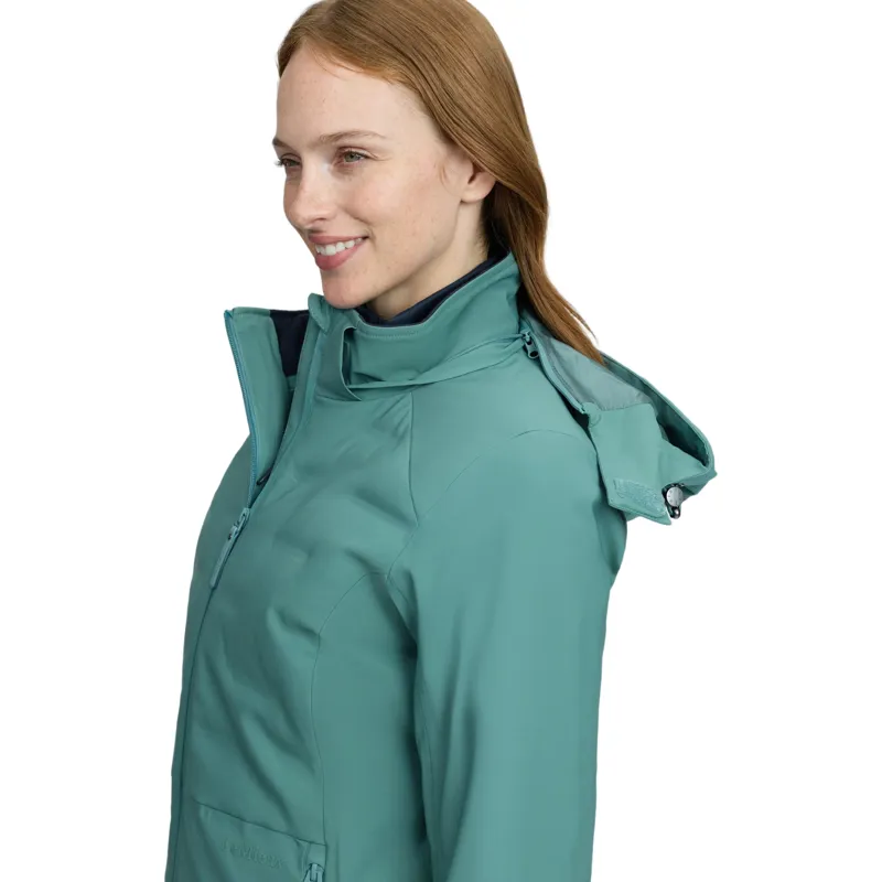 LeMieux Brooke Hybrid 3-in-1 Women's Waterproof Jacket - Aloe-4