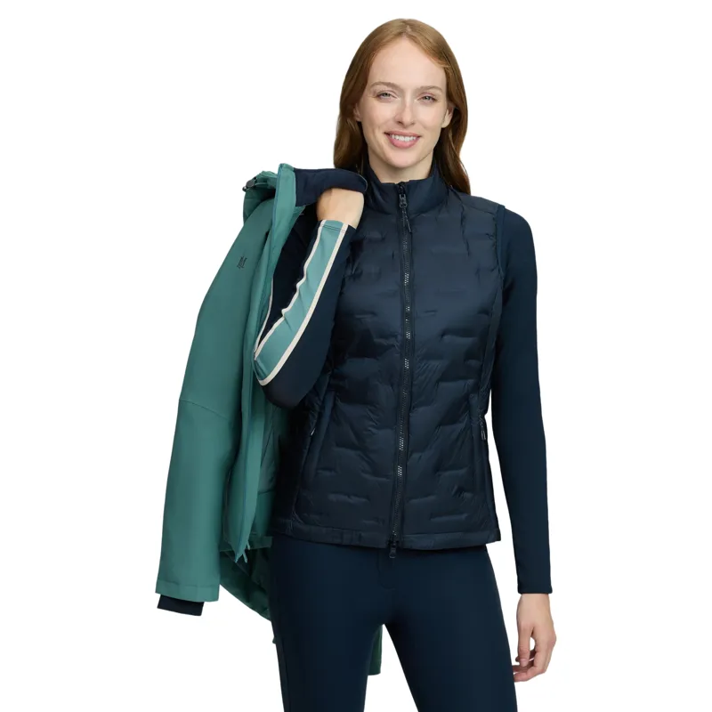 LeMieux Brooke Hybrid 3-in-1 Women's Waterproof Jacket - Aloe-3