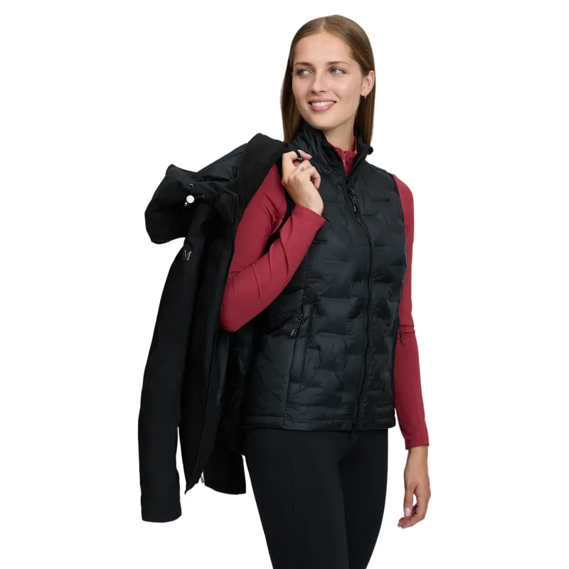 LeMieux Brooke Hybrid 3-in-1 Women's Waterproof Jacket - Black-8
