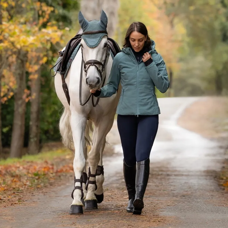 LeMieux Brooke Hybrid 3-in-1 Women's Waterproof Jacket - Aloe-1