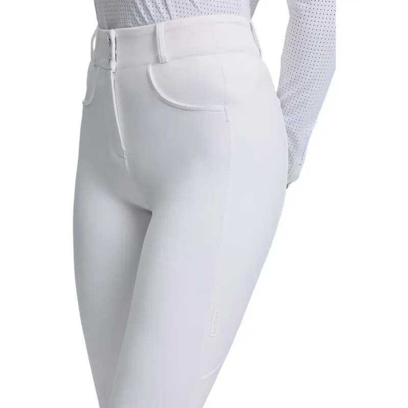 LeMieux Cami Sculpt Full Grip Women's Competition Breeches - White-5
