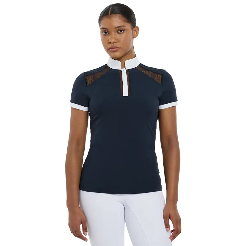 LeMieux Camille Women's Short Sleeve Show Shirt - Navy