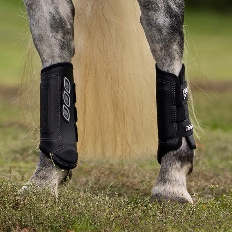 LeMieux Carbon Air XC Hind Boots - Black-3