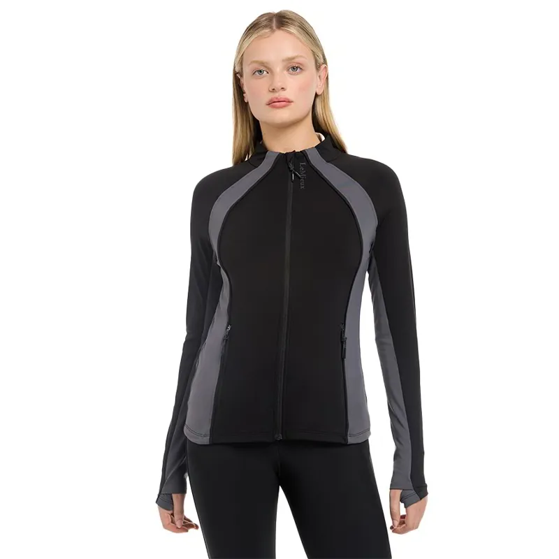 LeMieux Carly Womens Zip Through Top - Black