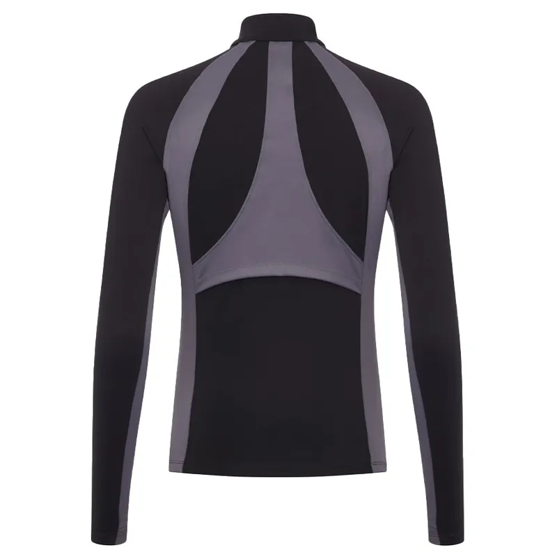 LeMieux Carly Womens Zip Through Top - Black-4