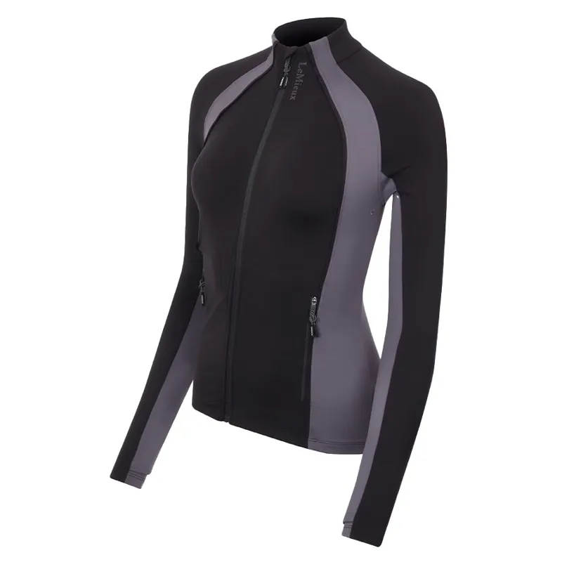 LeMieux Carly Womens Zip Through Top - Black-7