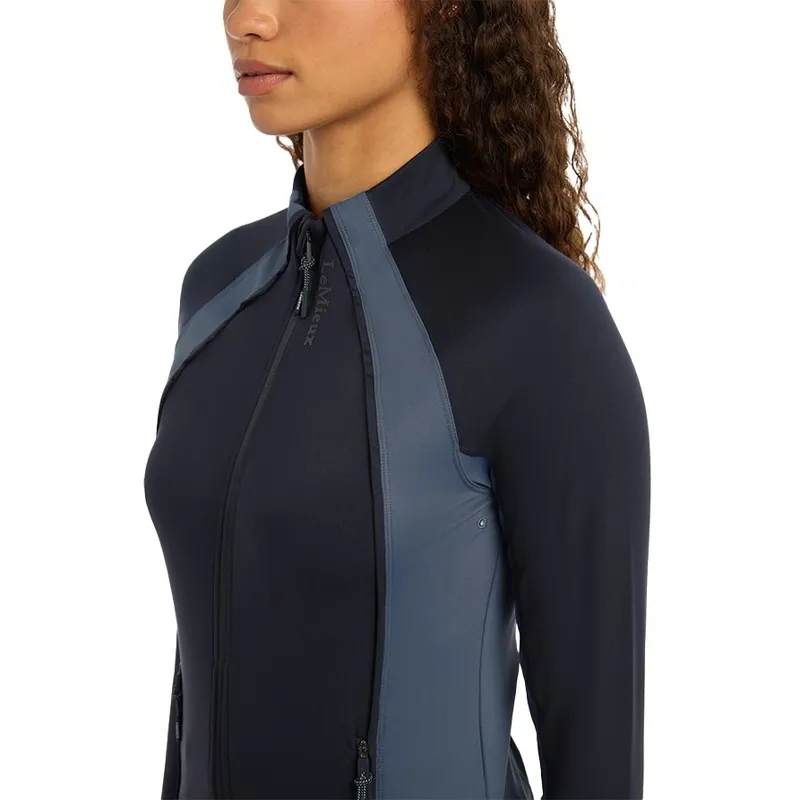 LeMieux Carly Women's Full Zip Top - Navy-5