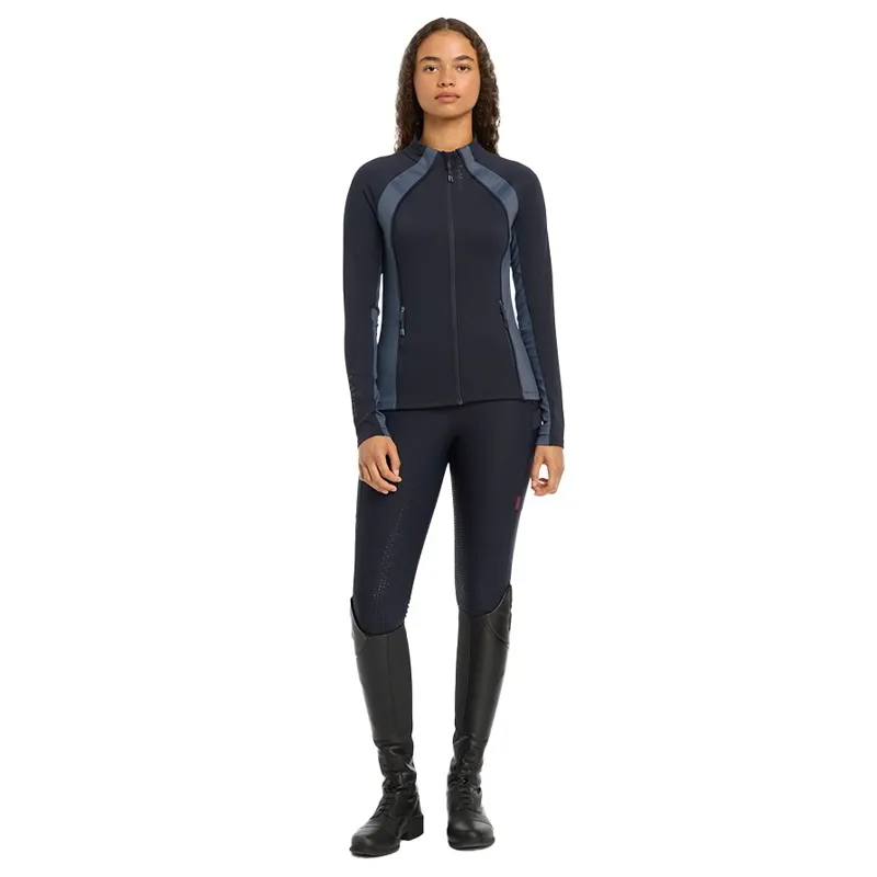 LeMieux Carly Women's Full Zip Top - Navy-10