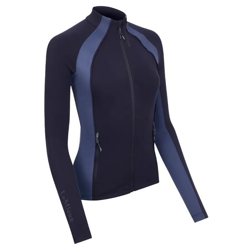 LeMieux Carly Women's Full Zip Top - Navy-6