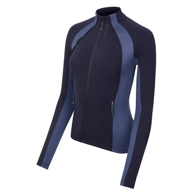 LeMieux Carly Women's Full Zip Top - Navy-3