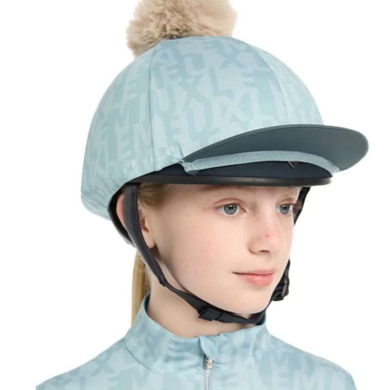 LeMieux Casey Helmet Cover - Glacier-5