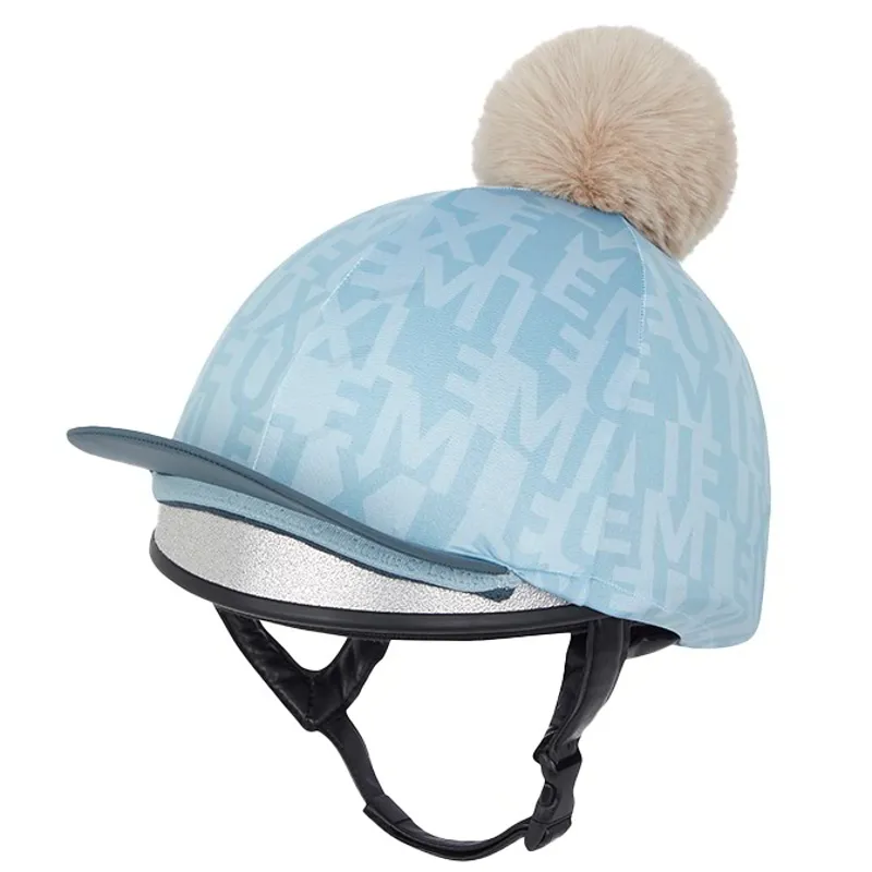 LeMieux Casey Helmet Cover - Glacier-3