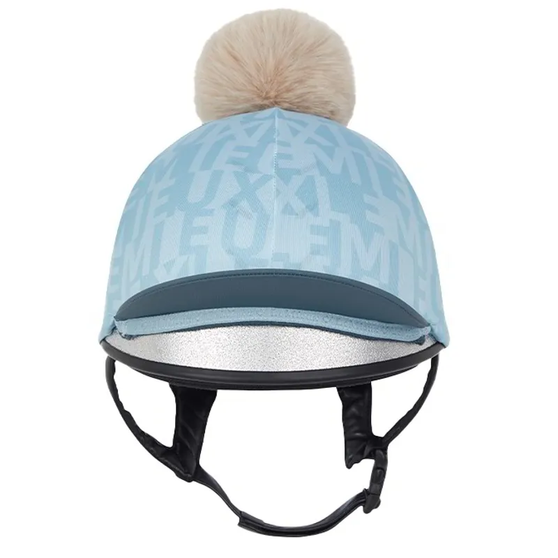 LeMieux Casey Helmet Cover - Glacier-1