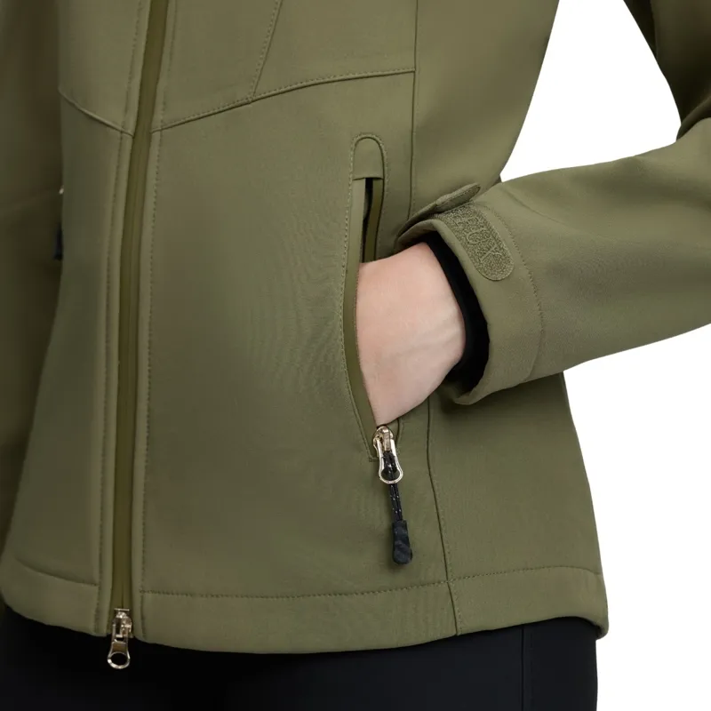 LeMieux Celine Women's Softshell Jacket - Willow Green-7