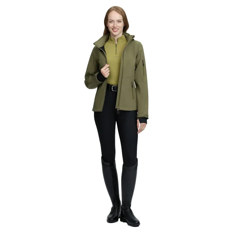 LeMieux Celine Women's Softshell Jacket - Willow Green-4