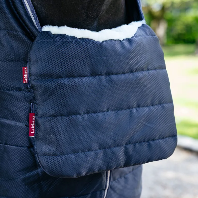 LeMieux Chest Protection Pad - Navy-2
