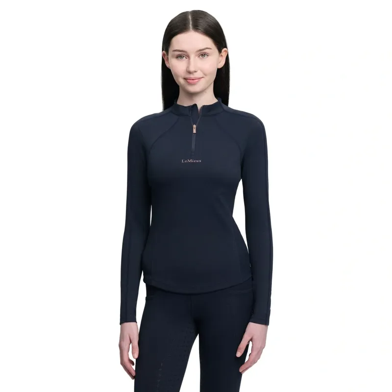 LeMieux Sparkle Young Rider Base Layer - Navy