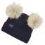 LeMieux Mini Double Pom Beanie - Navy