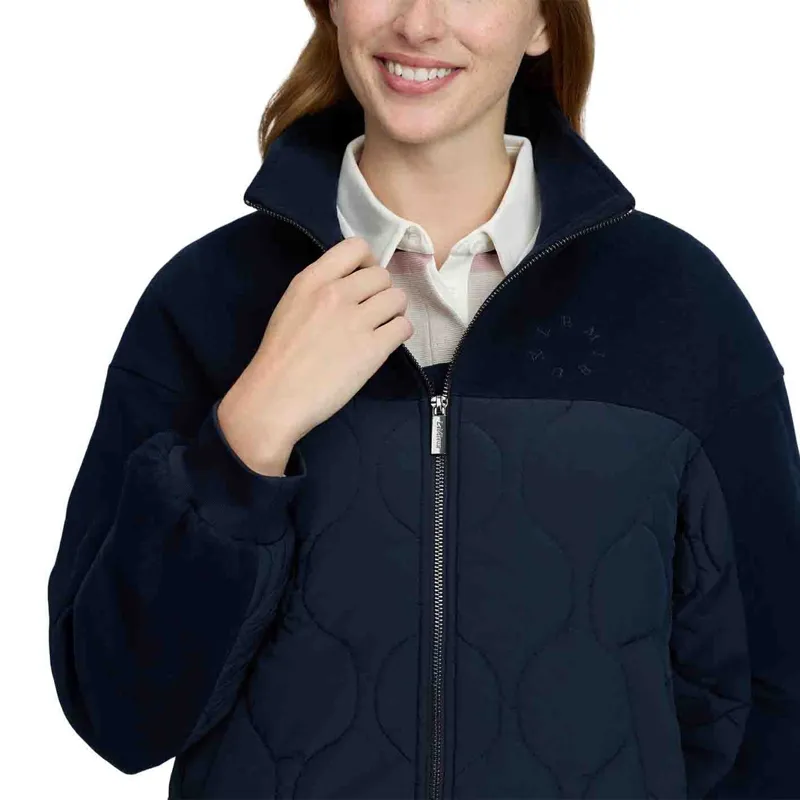 LeMieux Chloe Women's Bomber Jacket - Navy-3
