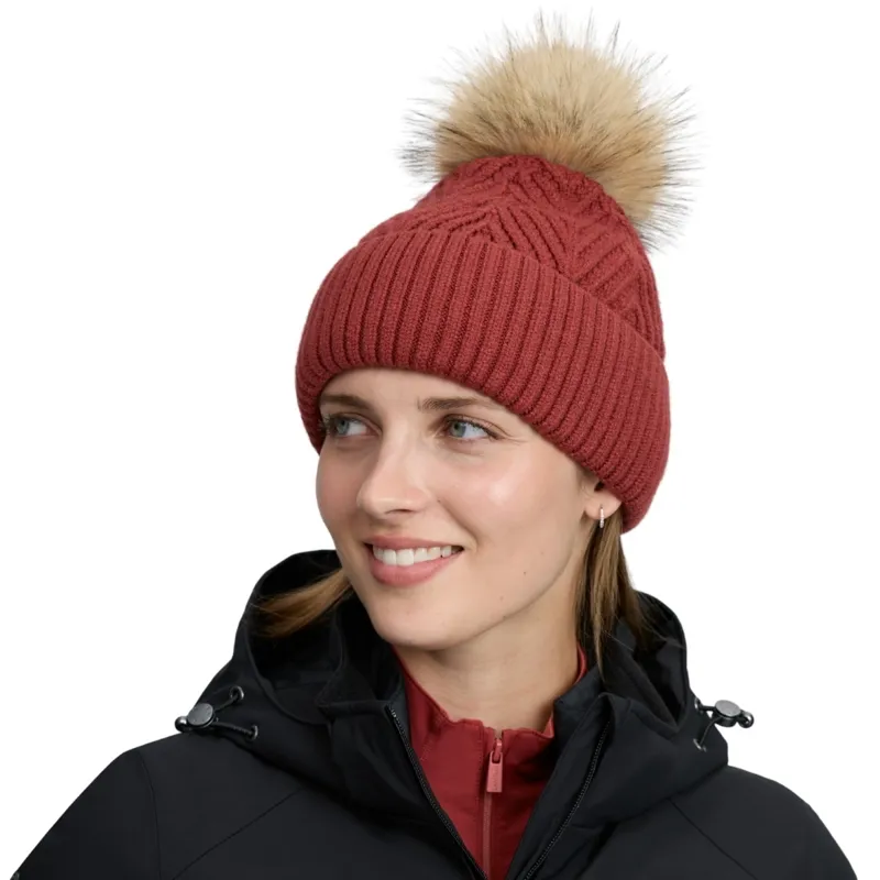 LeMieux Clara Knit Beanie - Russet-1