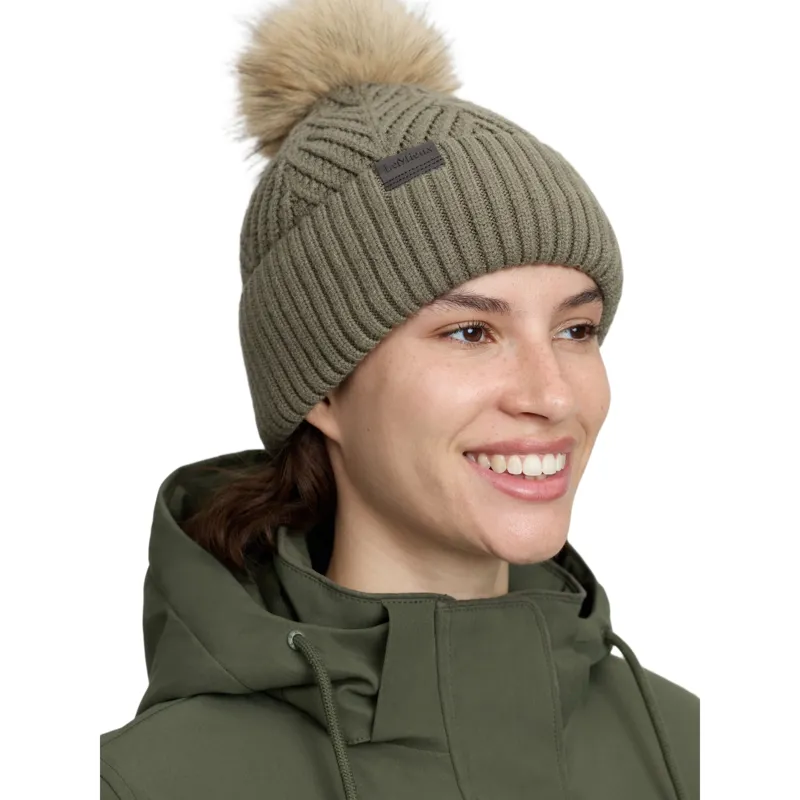 LeMieux Clara Knit Beanie - Willow Green-2