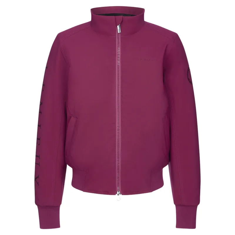 LeMieux Young Rider Clarissa Waterproof Crew Jacket - Blackberry Pre-Order-1