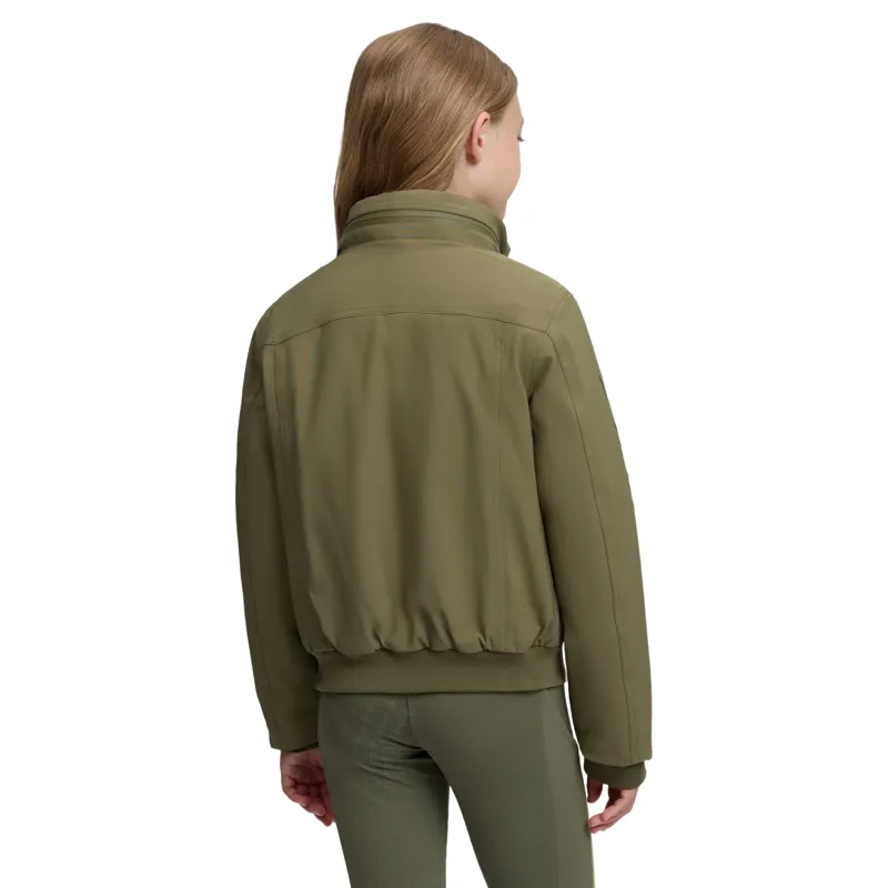 LeMieux Young Rider Clarissa Waterproof Crew Jacket - Willow Green Pre-Order-2