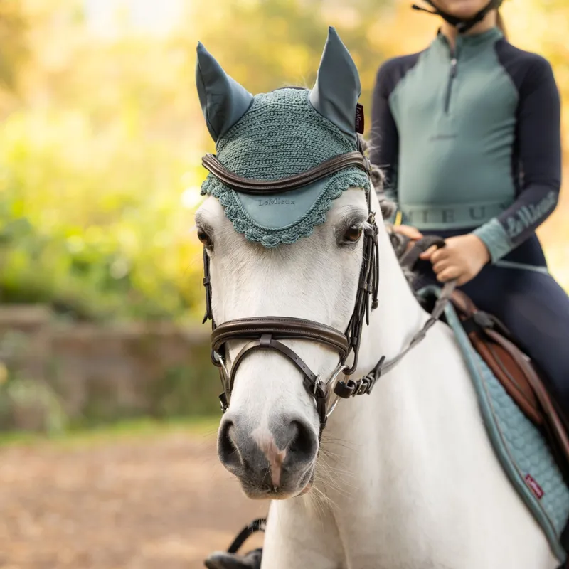 LeMieux Classic Fly Bonnet - Aloe Pre-Order-1