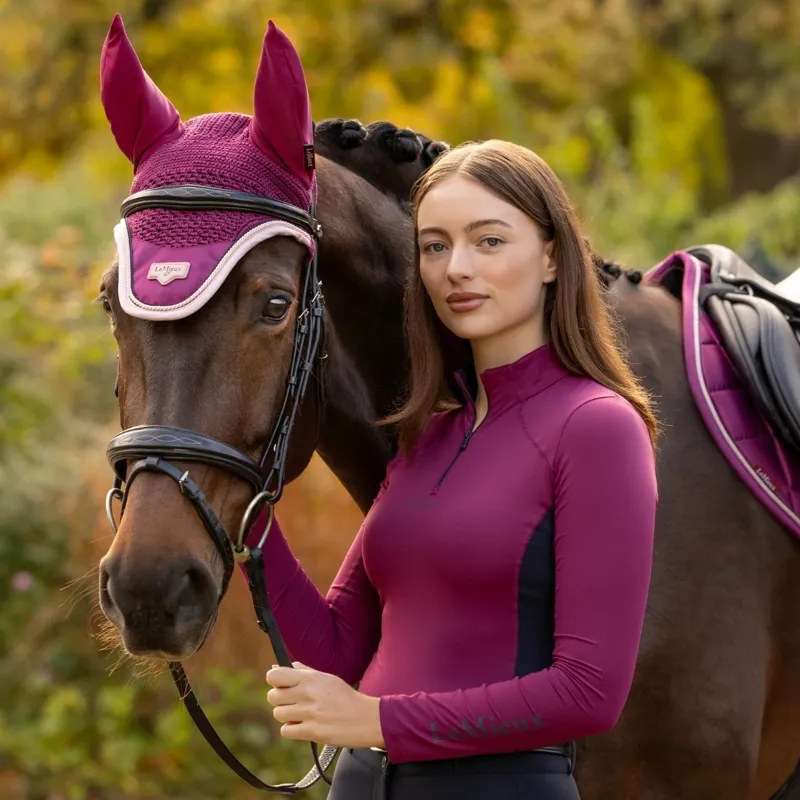 LeMieux Classique Women's Base Layer - Blackberry-2