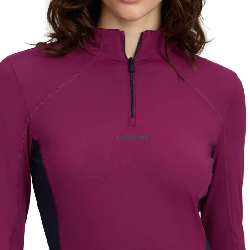 LeMieux Classique Women's Base Layer - Blackberry-4