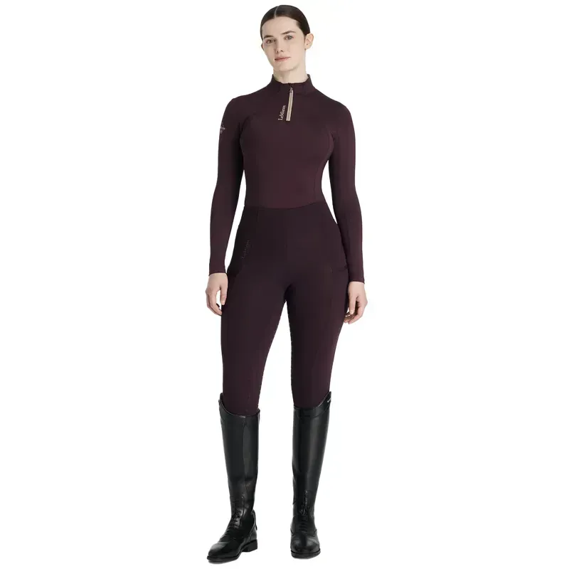 LeMieux Classique Women's Base Layer - Damson-3