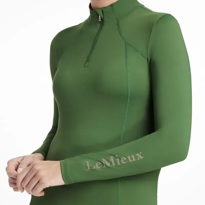 LeMieux Classique Women's Base Layer - Hunter Green-2