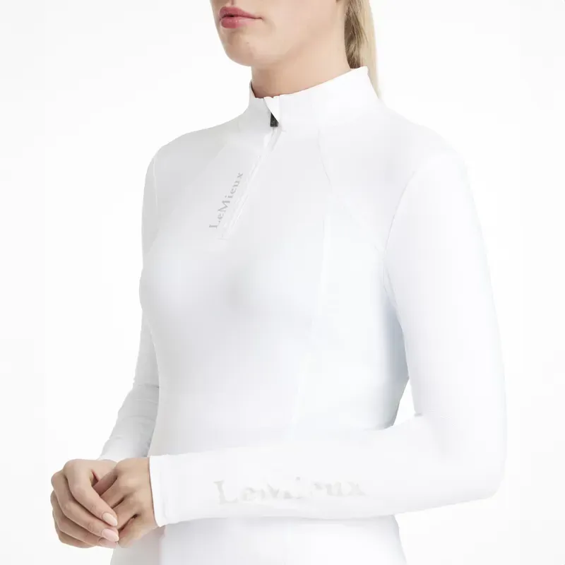 LeMieux Classique Women's Base Layer - White-1