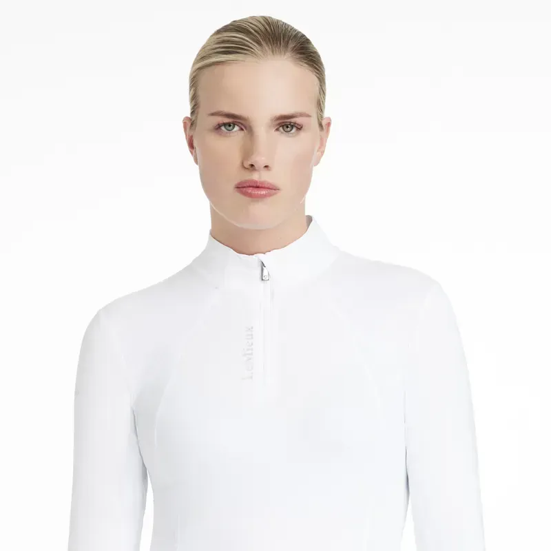 LeMieux Classique Women's Base Layer - White-3