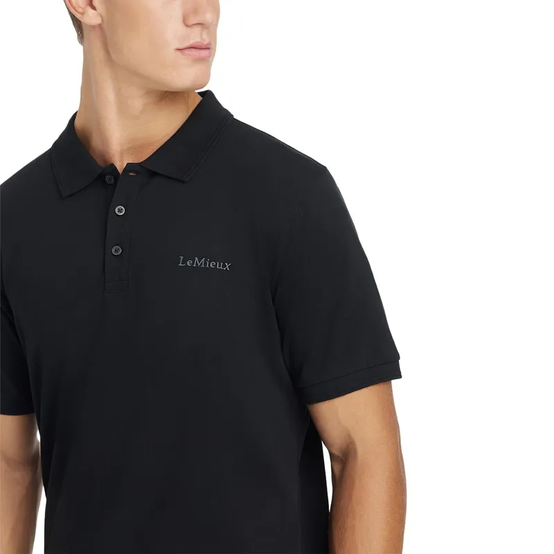 LeMieux Classique Men's Polo Shirt - Black-4