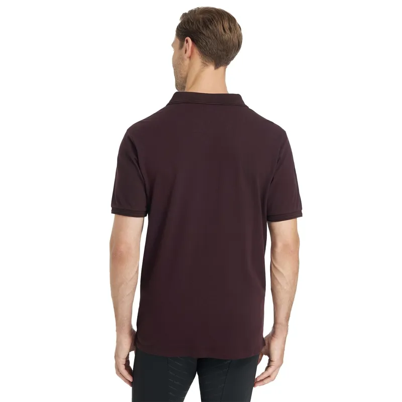 LeMieux Classique Men's Polo Shirt - Damson-1