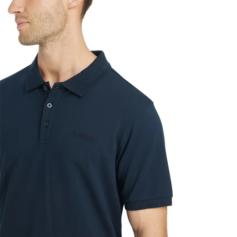 LeMieux Classique Men's Polo Shirt - Navy-4