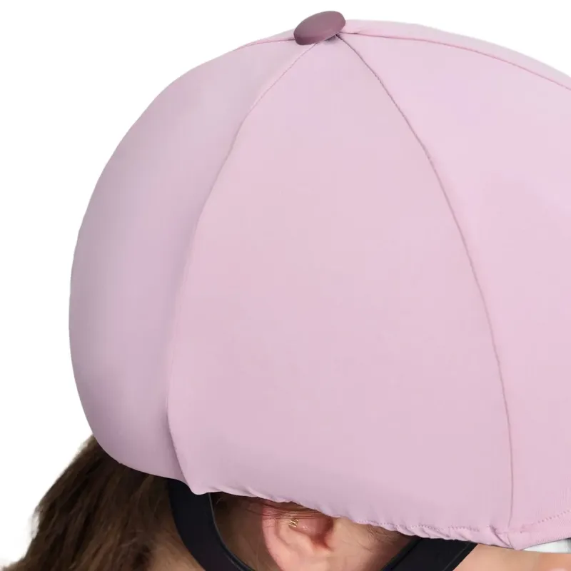 LeMieux Classique Pom Helmet Cover - Fondant-6