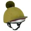 LeMieux Classique Pom Helmet Cover - Gooseberry