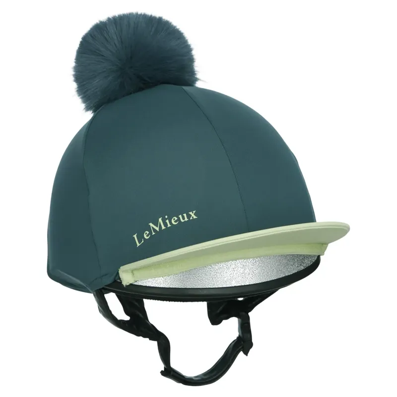 LeMieux Classique Pom Helmet Cover - Jungle