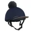 LeMieux Classique Pom Helmet Cover - Navy