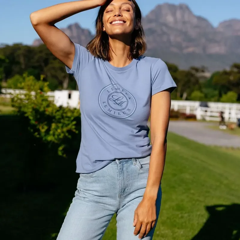 LeMieux Classique Women's T-Shirt - Powder Blue-7