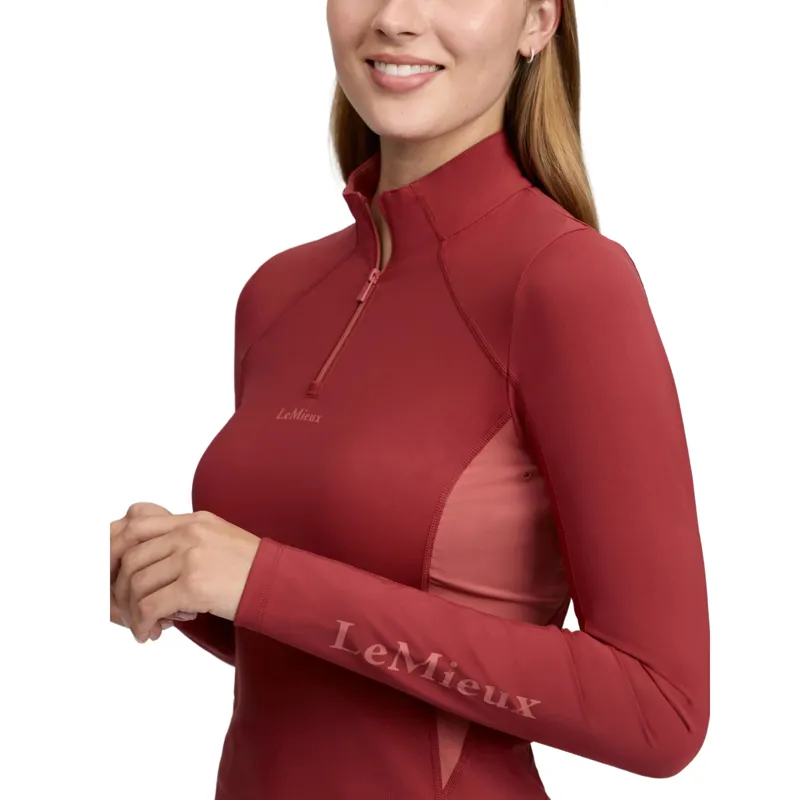 LeMieux Classique Women's Base Layer - Russet-5