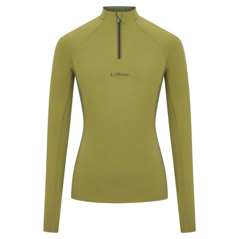 LeMieux Young Rider Classique Long Sleeve Base Layer - Gooseberry-1