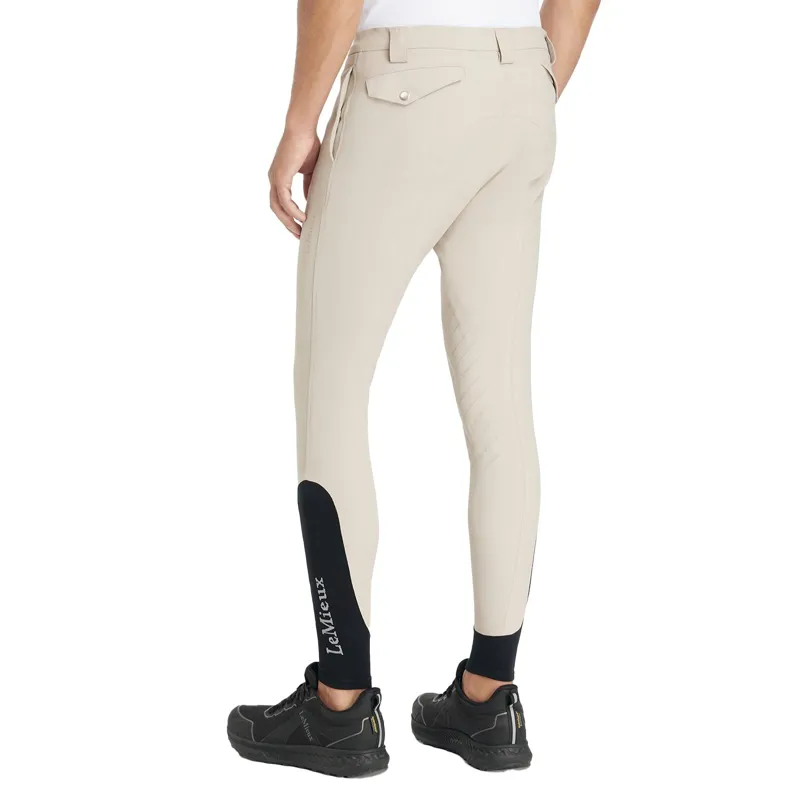 LeMieux Classique Men's Knee Grip Breeches - Beige-2