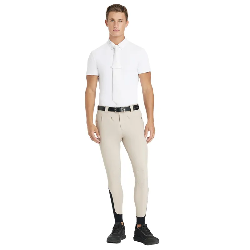 LeMieux Classique Men's Knee Grip Breeches - Beige-4