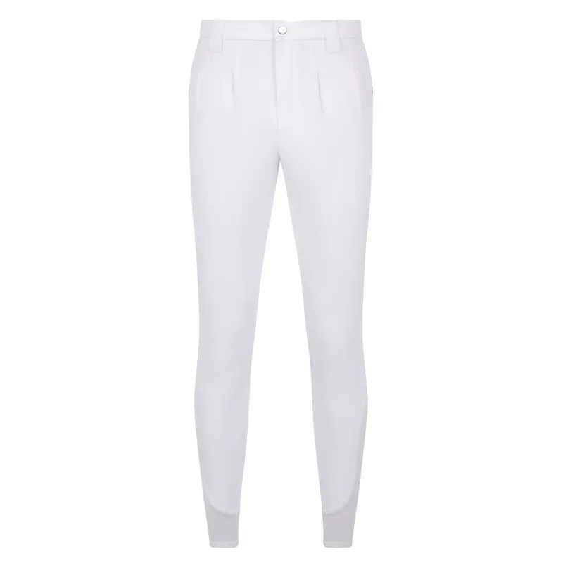 LeMieux Classique Men's Knee Grip Breeches - White
