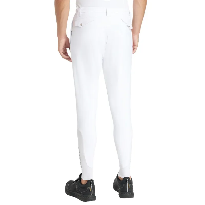 LeMieux Classique Men's Knee Grip Breeches - White-1